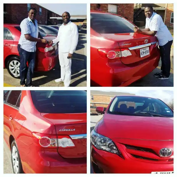 A Fan Gave Muyiwa Ademola A Car And Some Dollars For A Film He Did 14years Ago... See Photos